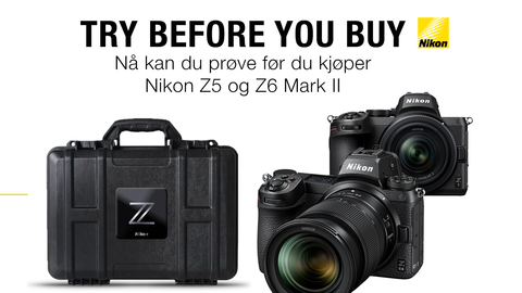 Prøv Z5 & Z6 II før du kjøper